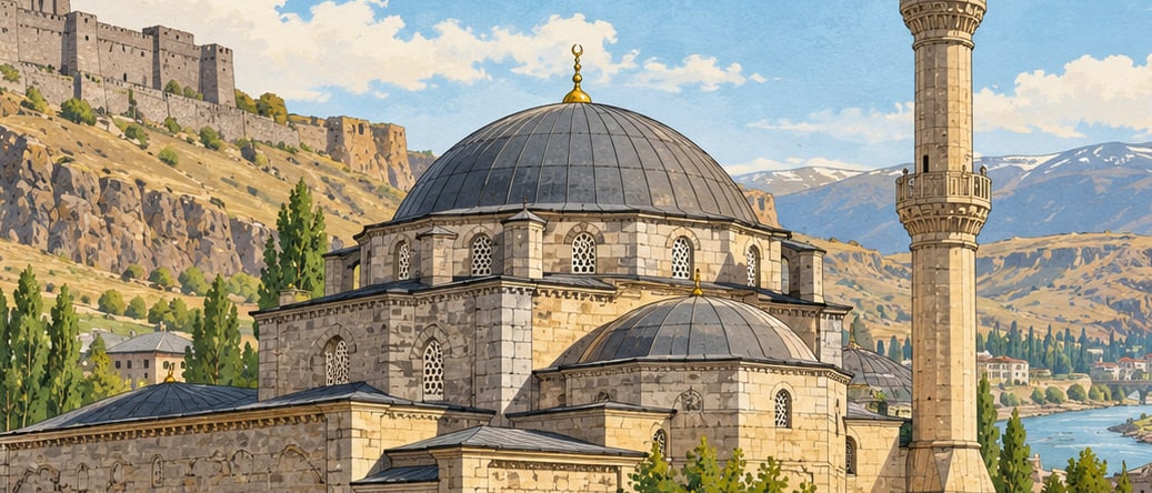 Fethiye Mosque çizimi, Kars