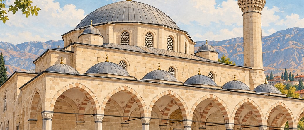 Fethiye Mosque / Abdusselam Mosque çizimi, Malatya