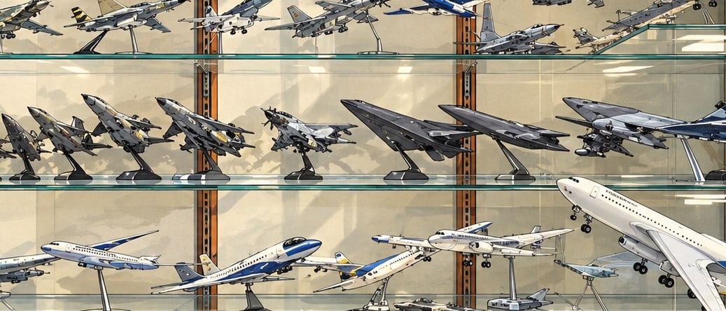 Florya Model Aircraft Museum çizimi, İstanbul