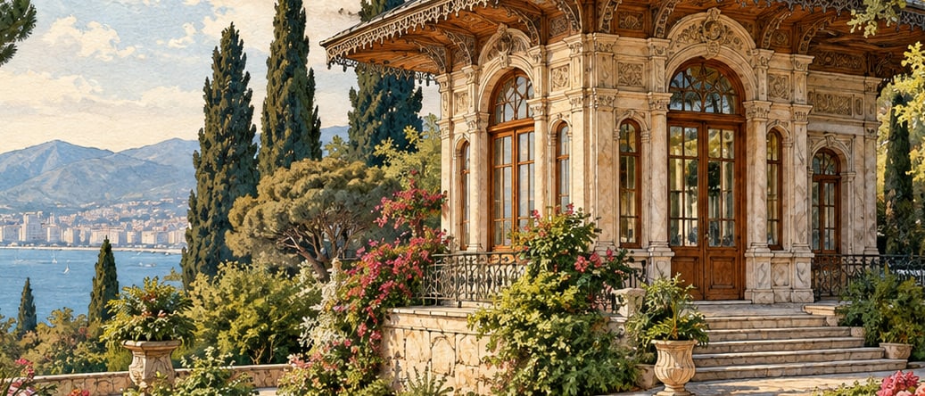 Forbes Pavilion çizimi, İzmir