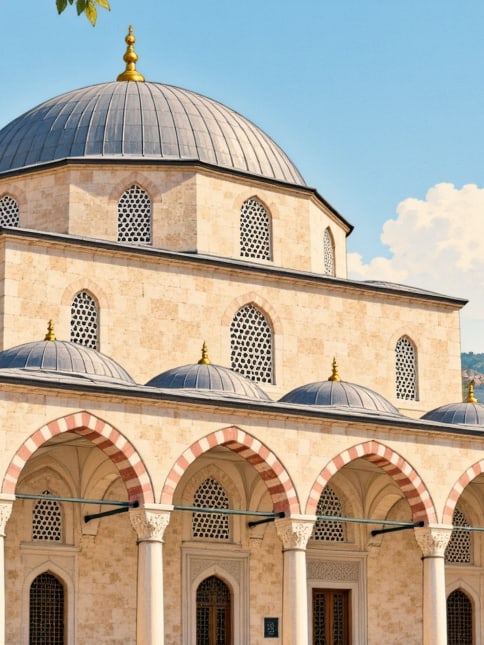 Ilustración: Mezquita de Garipler, Tokat