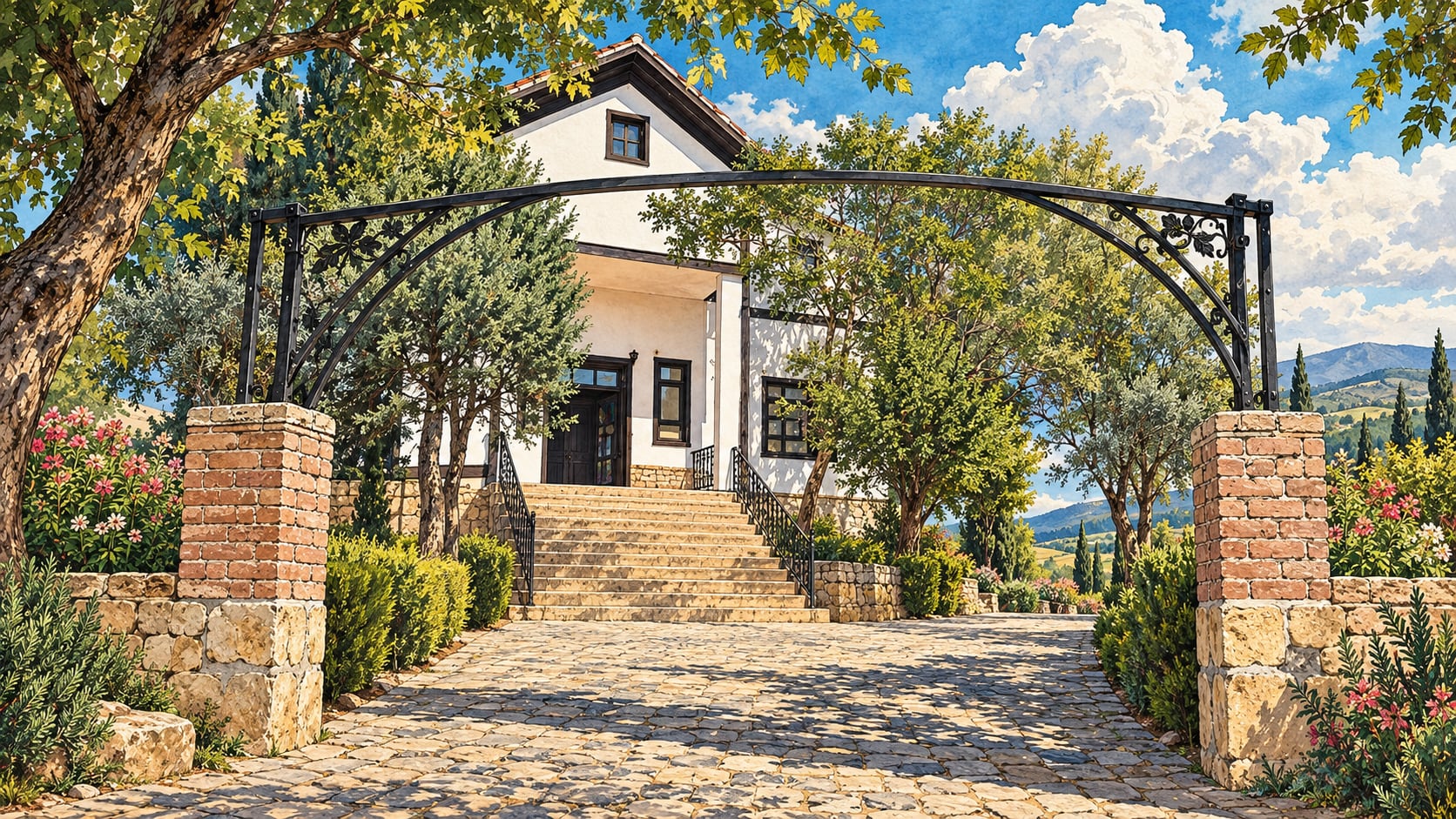Gas Lamp Museum çizimi, Ankara