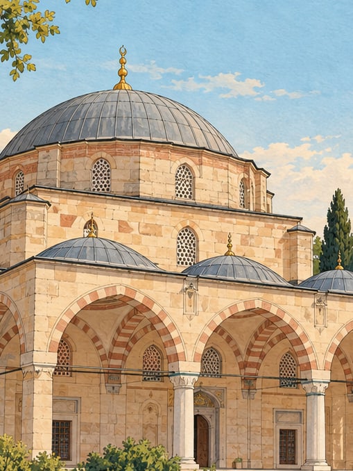 Ilustración: Mezquita de Gazi Mihal, Edirne
