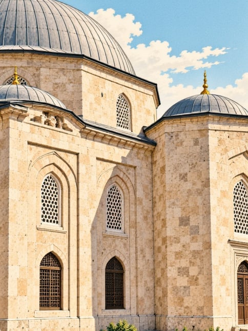 Ilustración: Mezquita de Gazi Süleyman Paşa, Bolu