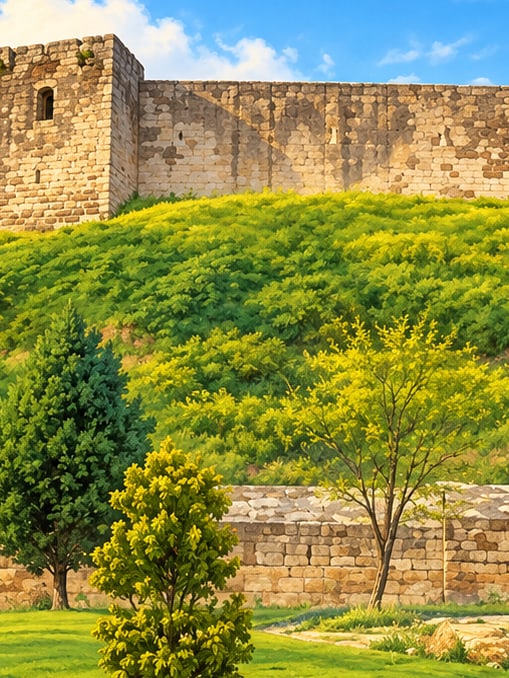 Gaziantep Castle çizimi, Gaziantep