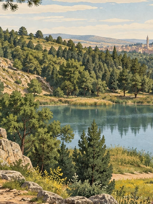 Ilustración: Parque natural de la Lucha Nacional de Gaziantep, Gaziantep
