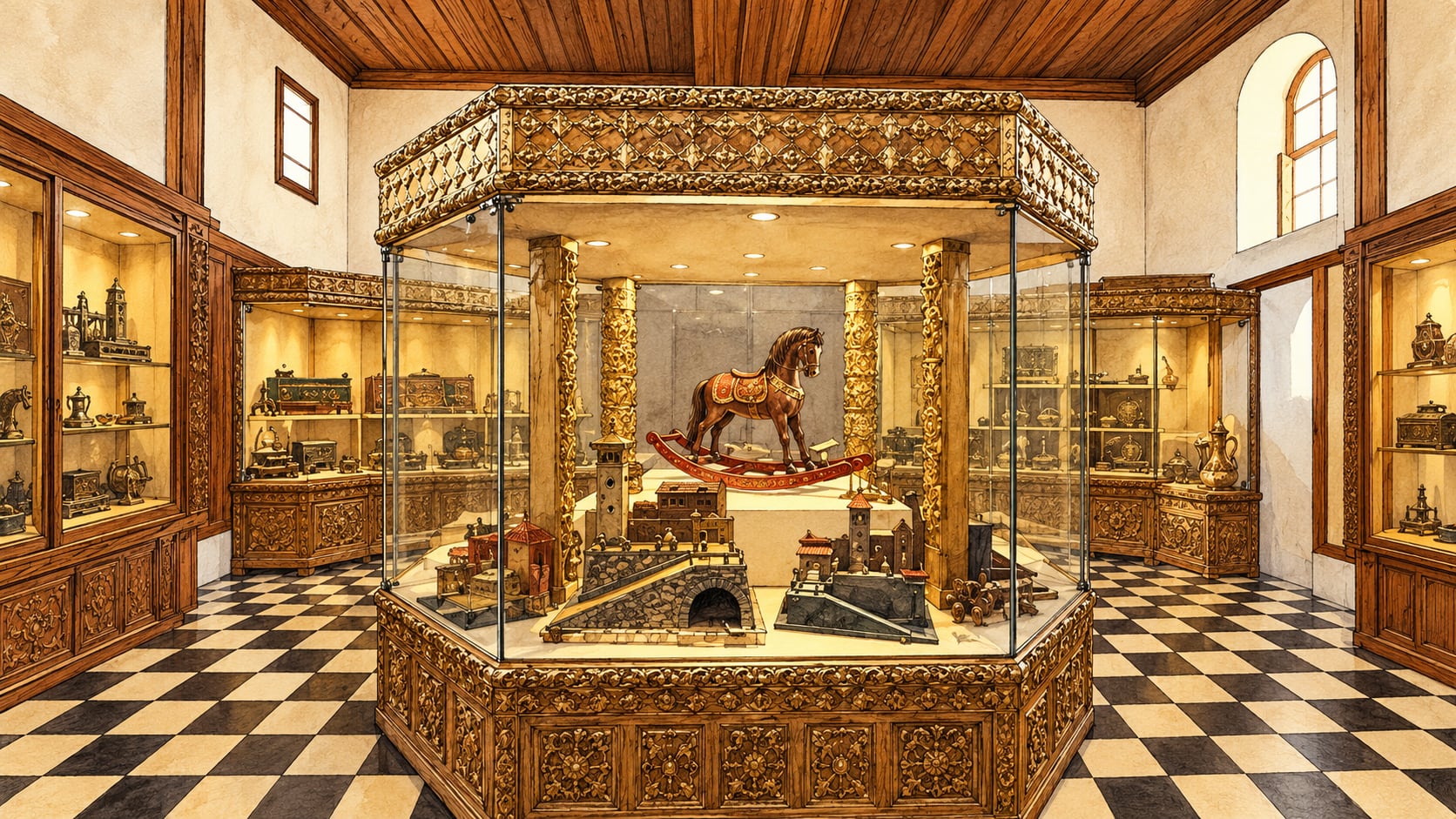 Gaziantep Game and Toy Museum çizimi, Gaziantep