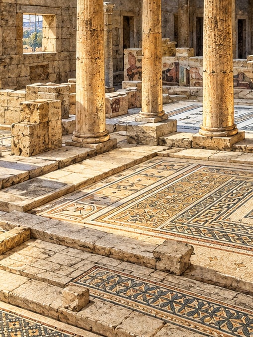 Gaziantep Zeugma Mosaic Museum çizimi, Gaziantep