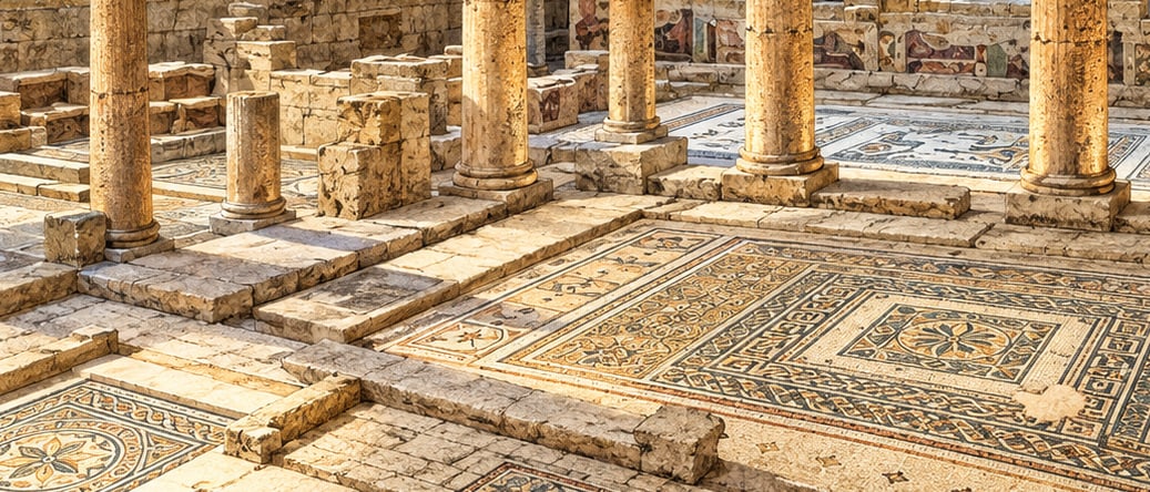Gaziantep Zeugma Mosaic Museum çizimi, Gaziantep