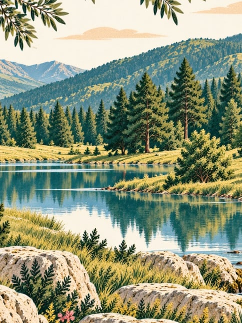 Ilustración: Parque natural de Gazilerdağı, Kocaeli