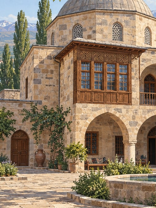 Ilustración: Casas tradicionales de Muş, Muş
