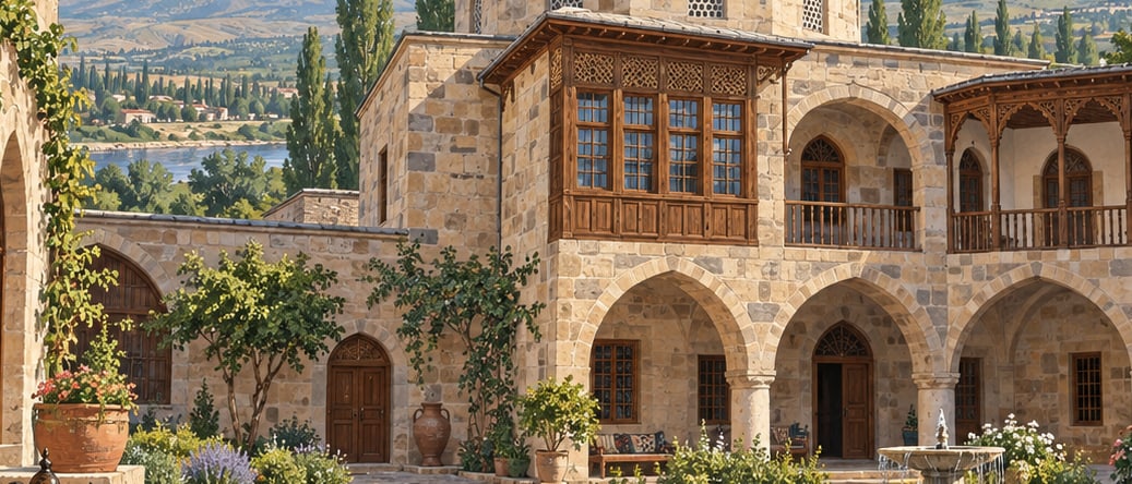 Traditional Muş Houses çizimi, Muş