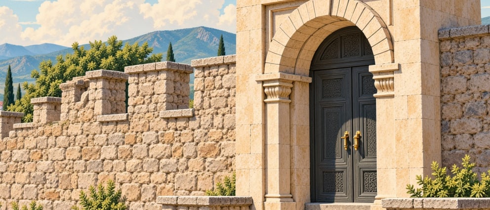 Gerdanlı Fountain çizimi, Kırklareli