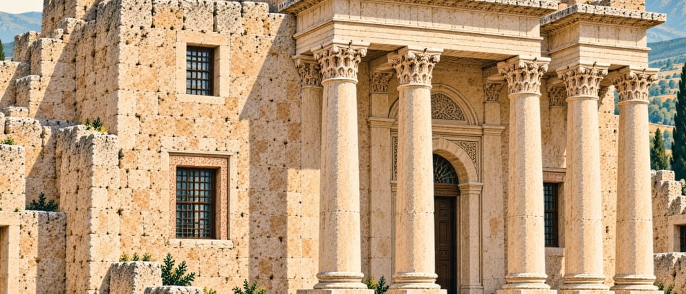 Gerdekkaya Funerary Monument çizimi, Eskişehir
