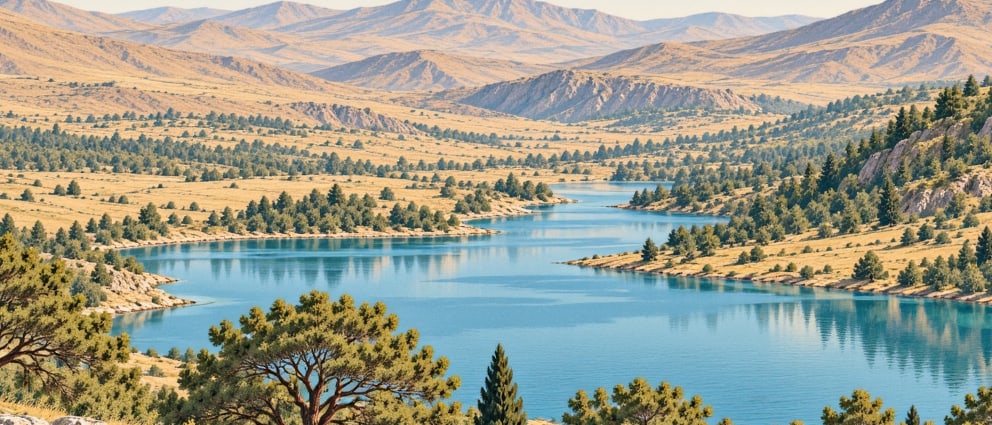 Gerendal Lake çizimi, Bingöl