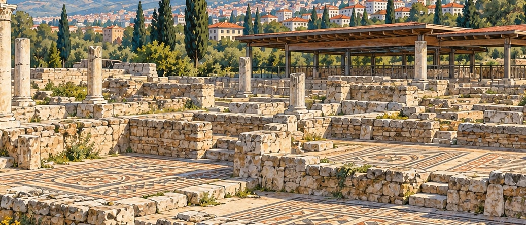 Germanicia Mosaic Area çizimi, Kahramanmaraş
