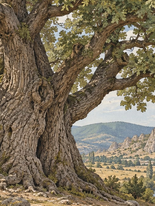Ilustración: Monumento Natural de Geyikalanı, Eskişehir