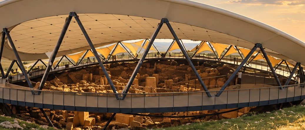 Göbeklitepe Archaeological Site çizimi, Şanlıurfa