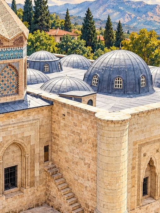 Ilustración: Madrasa Gök, Amasya