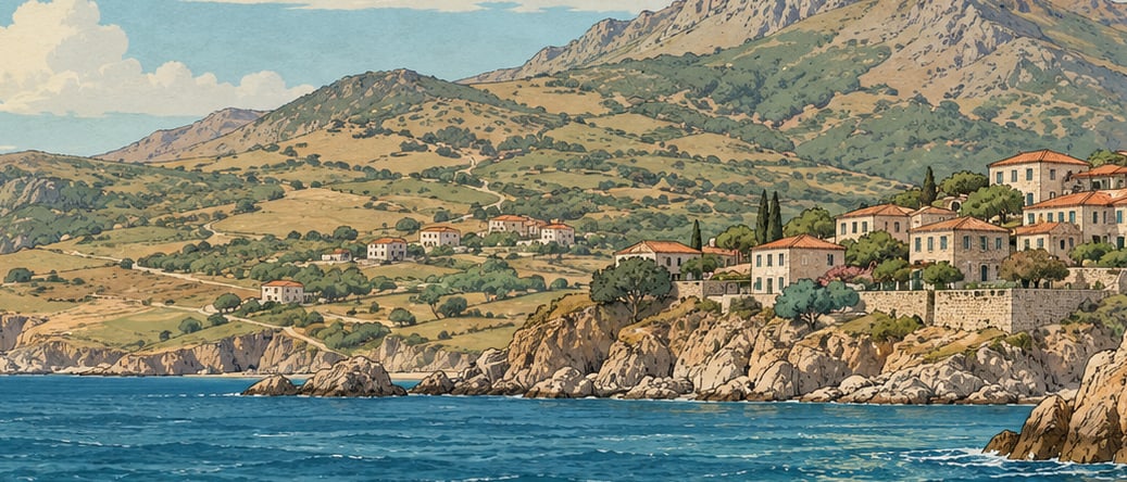 Gökçeada çizimi, Çanakkale