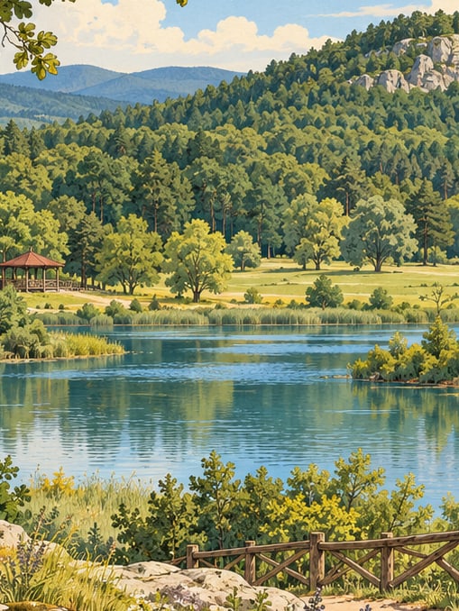 Ilustración: Parque Natural Gökçetepe, Edirne