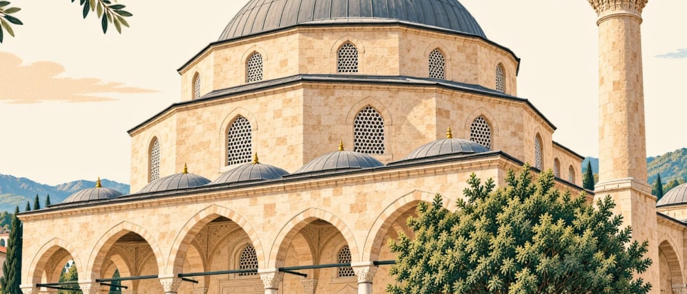 Gökmeydan Mosque çizimi, Bitlis