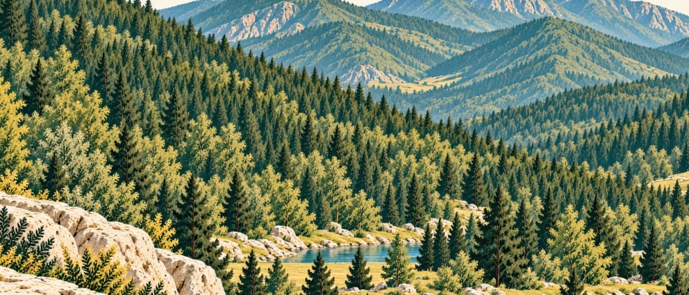 Göksu Nature Park çizimi, Bolu