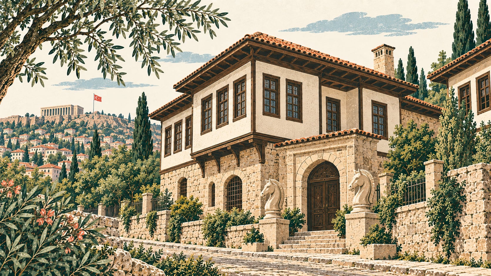 Gökyay Vakfı Satranç Müzesi çizimi, Ankara