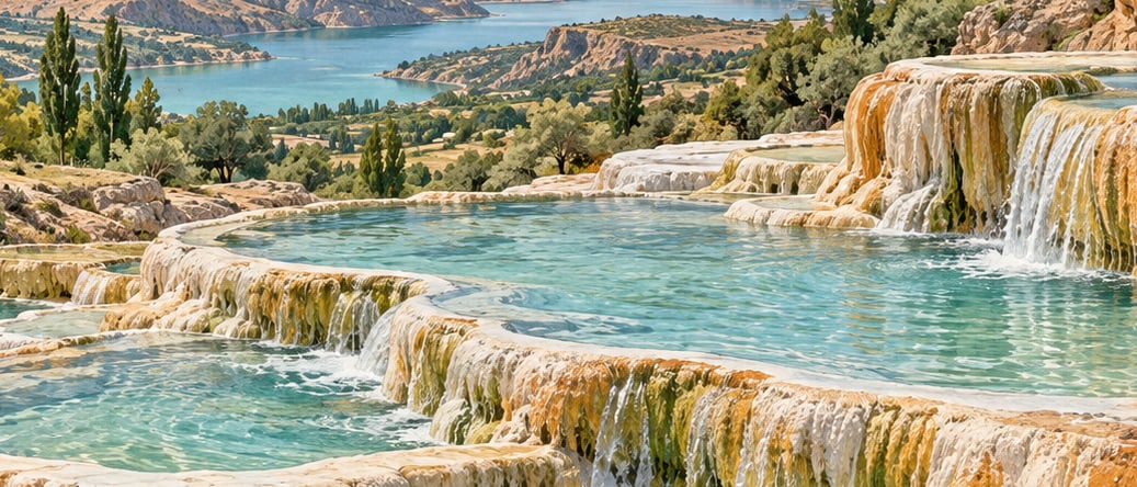 Golan Hot Springs çizimi, Elazığ