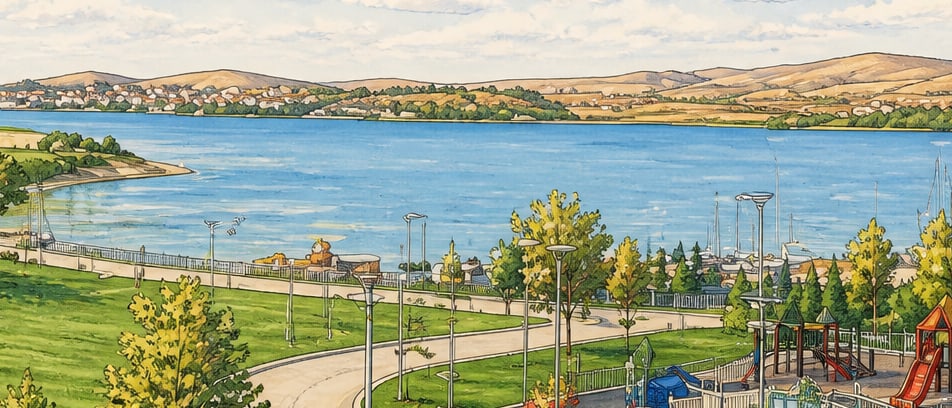 Gölbaşı Mogan Park çizimi, Ankara