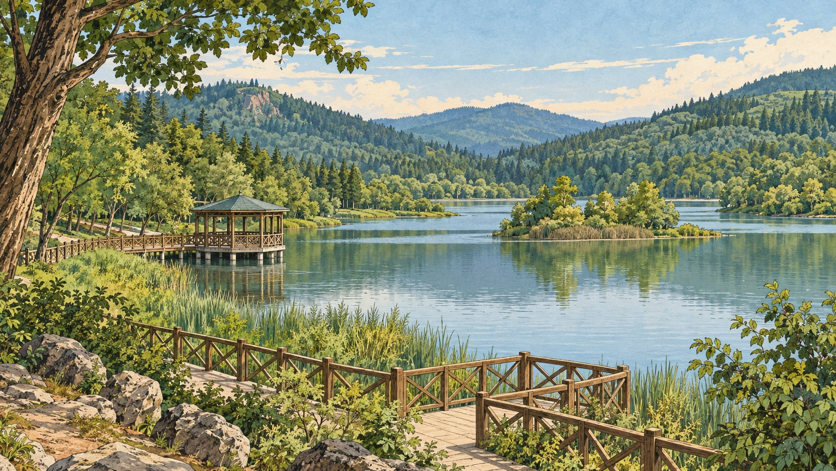 Gölkay Park çizimi, Kocaeli