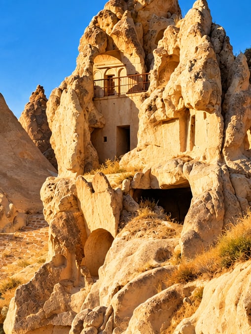 Ilustración: Museo al aire libre de Göreme, Nevşehir