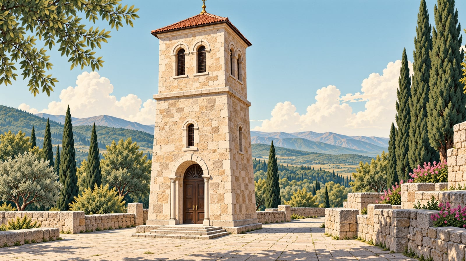 Göynük Victory Tower çizimi, Bolu
