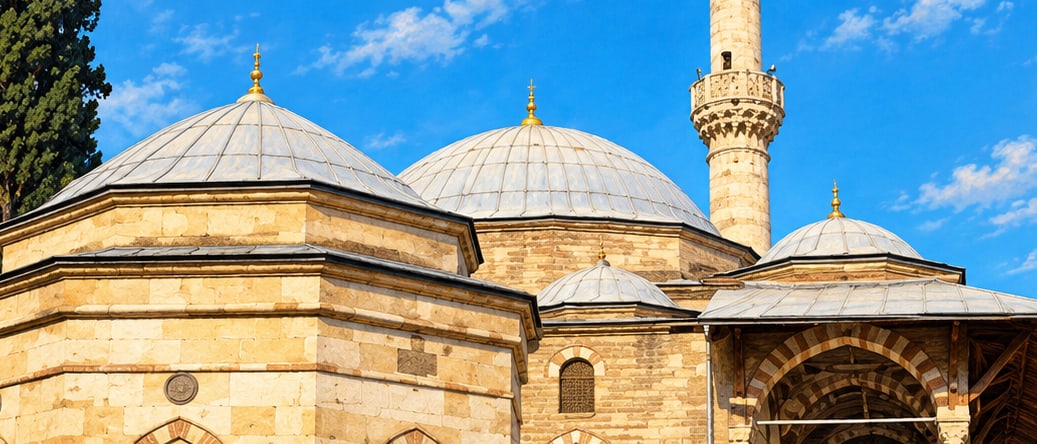 Gülbaharhatun Mosque çizimi, Trabzon