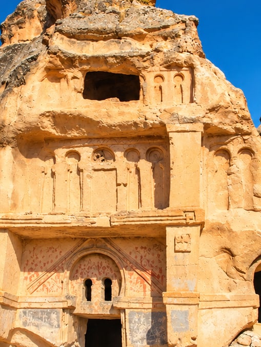 Ilustración: Iglesia de San Juan de Gülşehir, Nevşehir