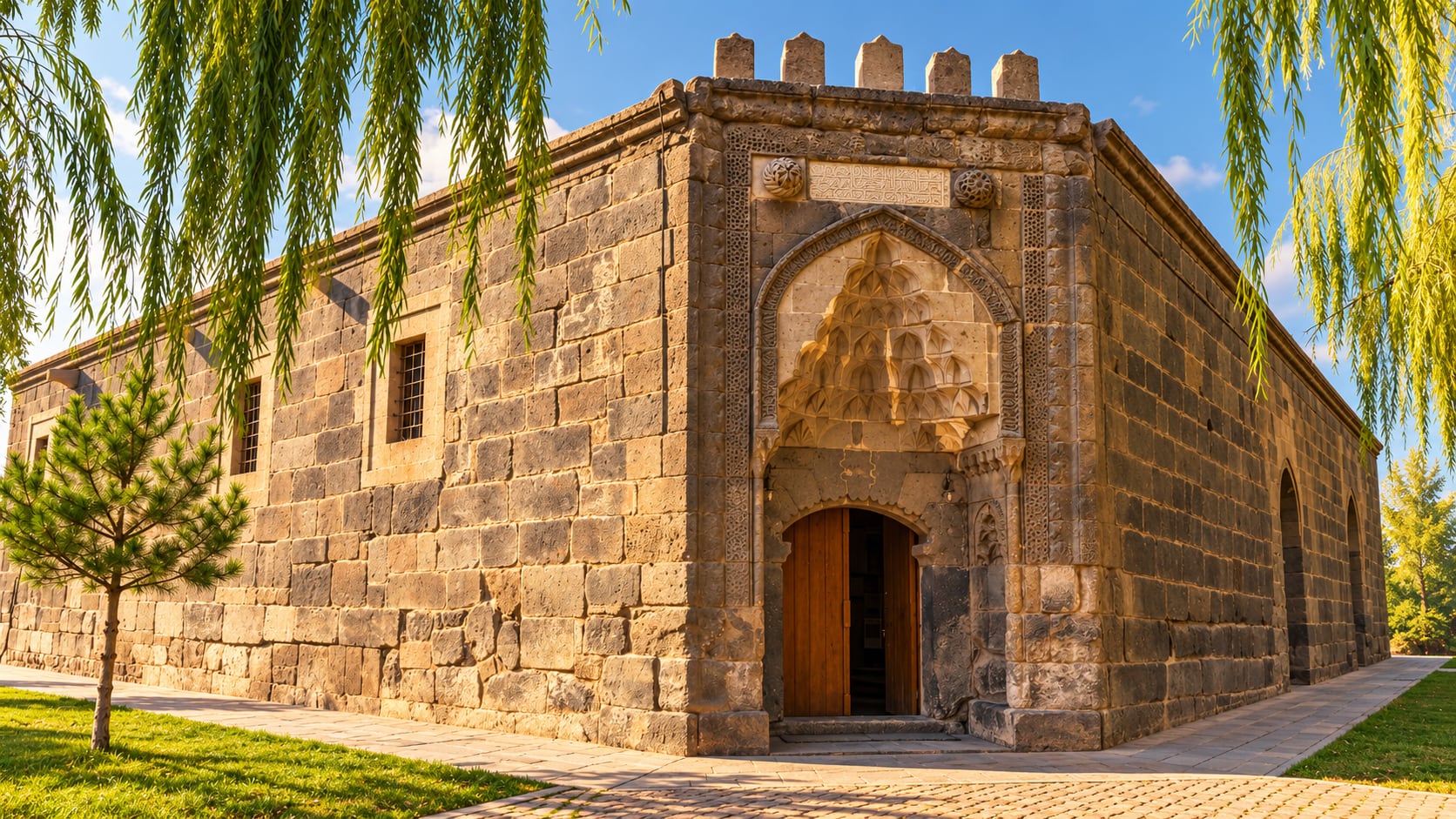 Gülük Mosque çizimi, Kayseri