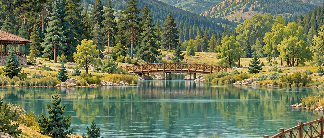 Gümüşhane Karşıyaka Nature Park çizimi, Gümüşhane