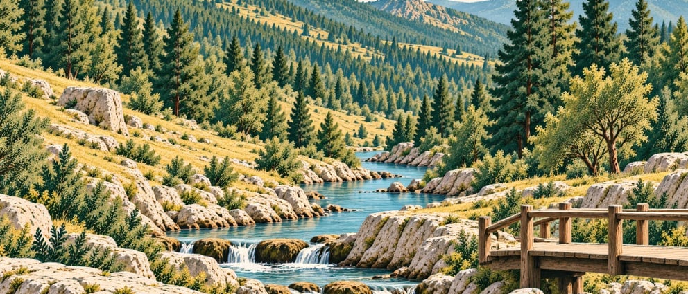 Gümüşkum Nature Park çizimi, Mersin
