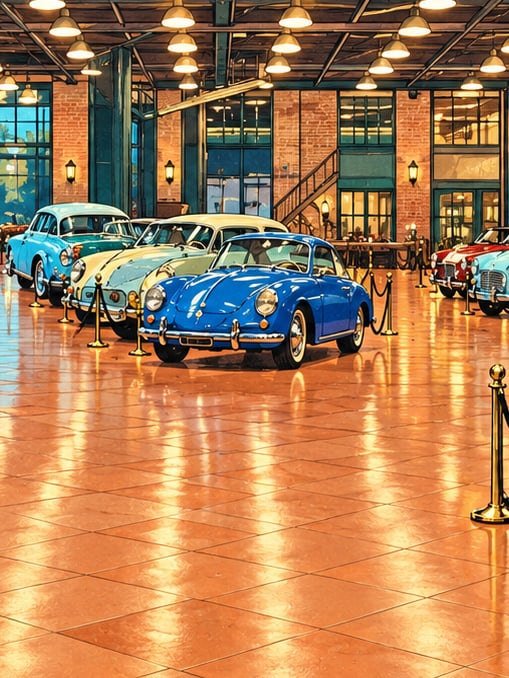 Ilustración: Museo del Automóvil Clásico Moderno de Gürün, İstanbul