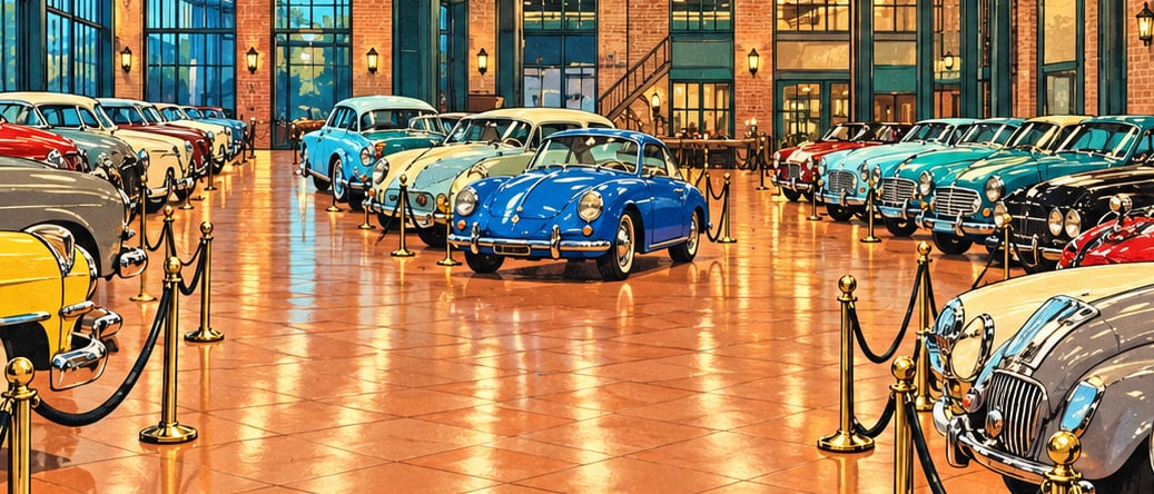 Gürün Modern Classical Automobile Museum çizimi, İstanbul