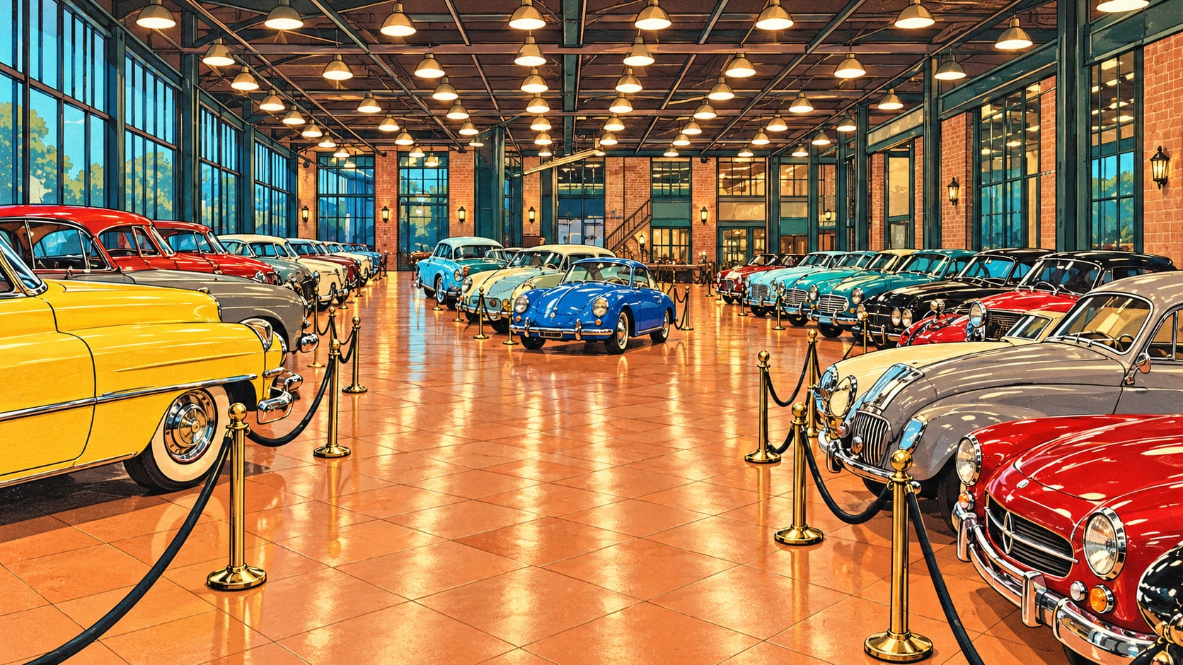 Gürün Modern Classical Automobile Museum çizimi, İstanbul