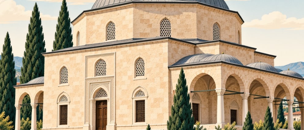 Habib-i Neccar Mosque çizimi, Hatay