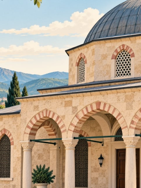 Ilustración: Mezquita de Hacettepe, Ankara