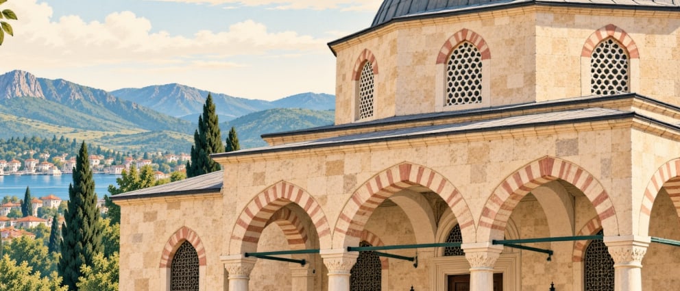 Hacettepe Mosque çizimi, Ankara