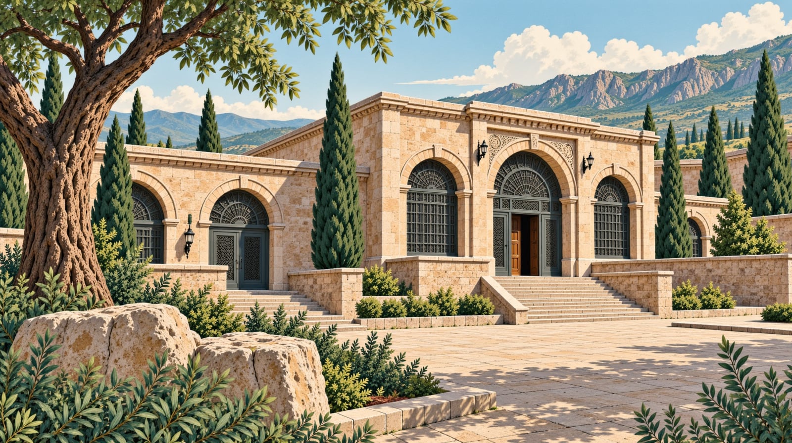 Hacettepe Art Museum çizimi, Ankara
