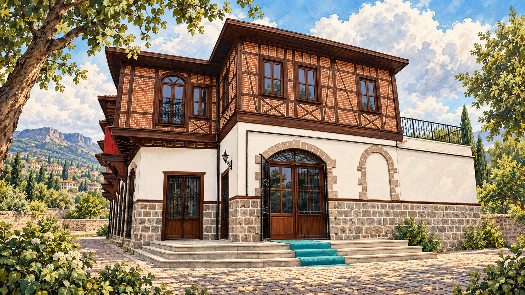 Hacı Bayram Veli Museum çizimi, Ankara