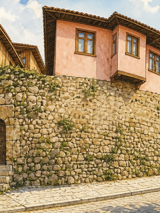 Ilustración: Castillo de Hacı Hamza, Çorum