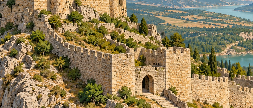 Hacı Hamza Castle çizimi, Çorum