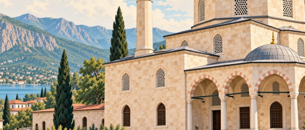Hacı Şeref Mosque çizimi, Muş