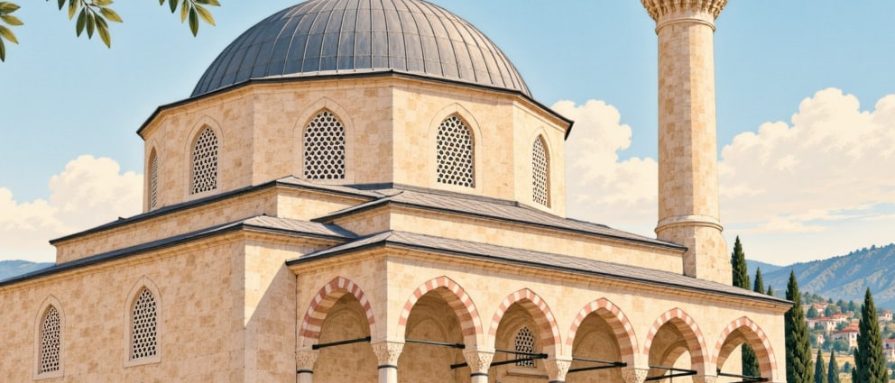 Hacı Yadigâr Mosque çizimi, Şanlıurfa